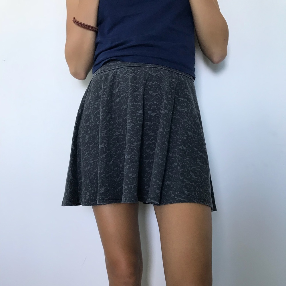 Black Hollister Skater Skirt
